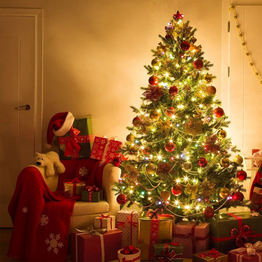 Árvore de Natal Verde 120cm – 120 Galhos Estilo Pinheiro Canadense