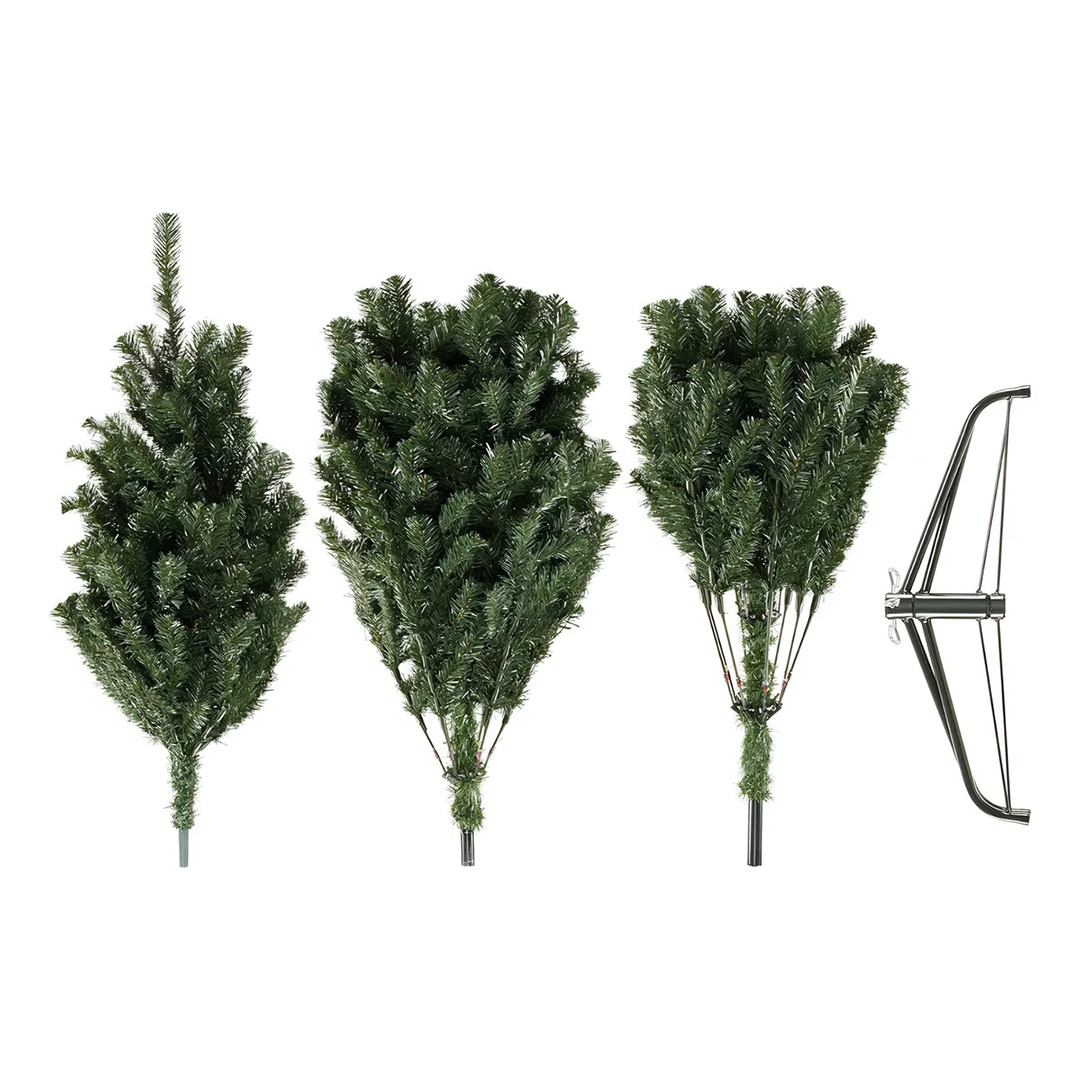 Árvore de Natal 1,80m - 450 Galhos Cheios - Base de Metal Reforçada