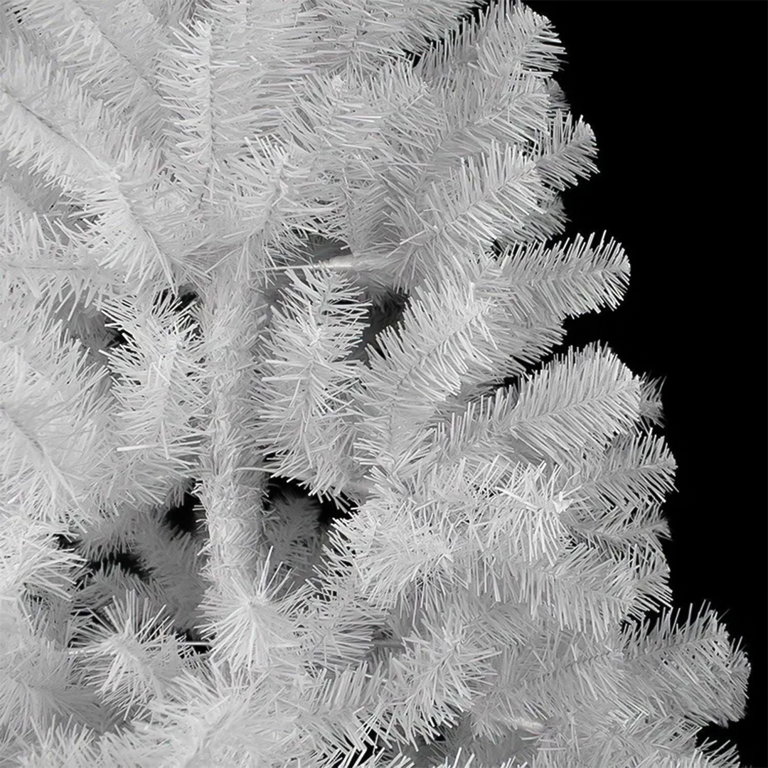 Árvore de Natal Branca 180cm com 320 Galhos Cheios
