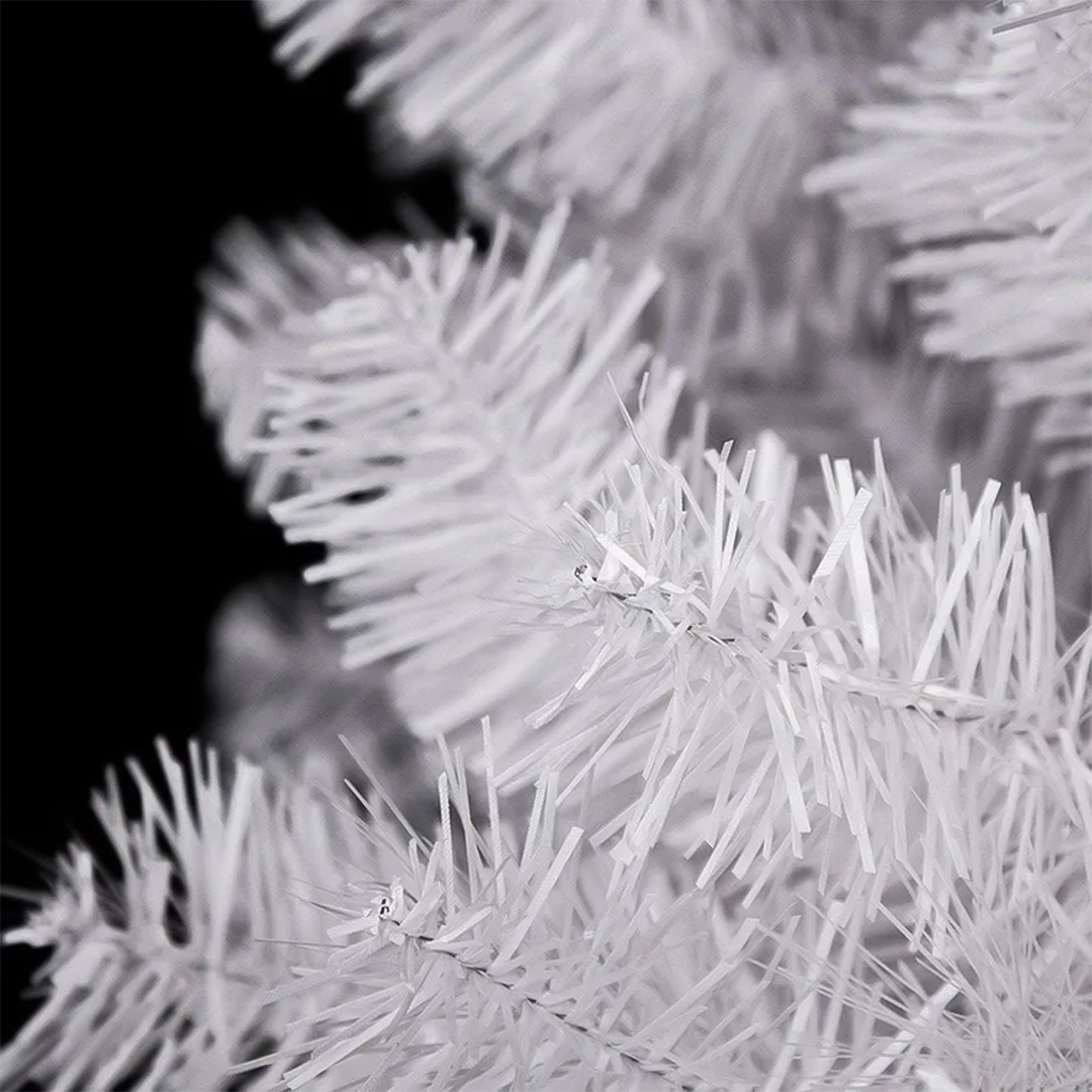 Árvore de Natal Branca 180cm com 320 Galhos Cheios