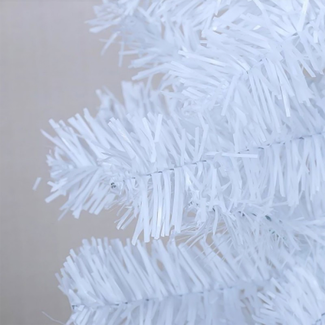 Árvore de Natal Branca 120cm com 110 Galhos Cheios