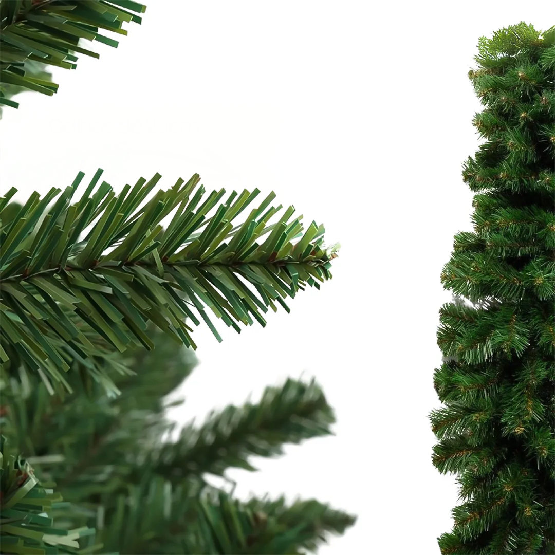 Festão Aramado Verde de Natal – Decoração Natalina