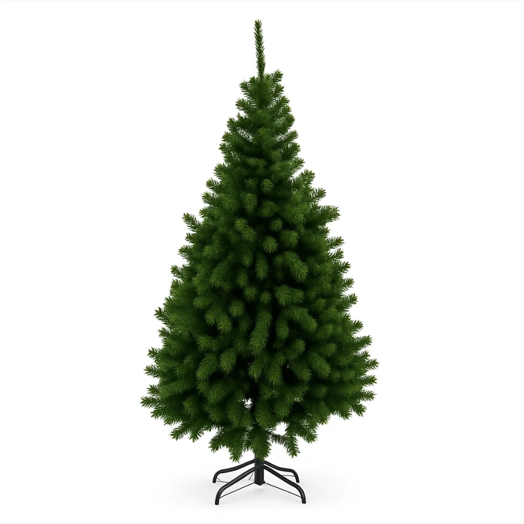 Árvore de Natal 1,80m - 350 Galhos - Base de Ferro Premium