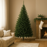 Árvore de Natal 1,80m - 350 Galhos - Base de Ferro Premium