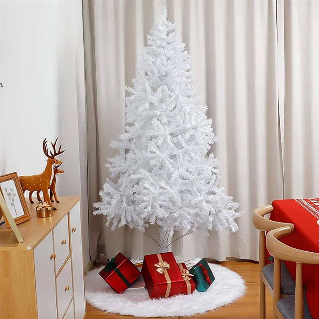 Árvore de Natal Branca 120cm com 110 Galhos Cheios