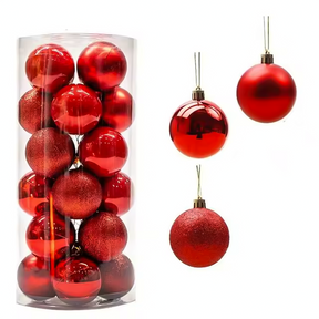 Kit 7 Bolas Natalinas – Enfeites de Natal
