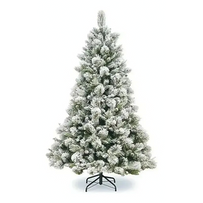 Árvore de Natal 60cm Decorada + 36 Enfeites – Verde ou Nevada