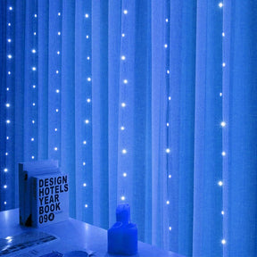 Luzes de Fadas LED USB 3x3m com Controle Remoto - 300 LEDs - À Prova D'Água