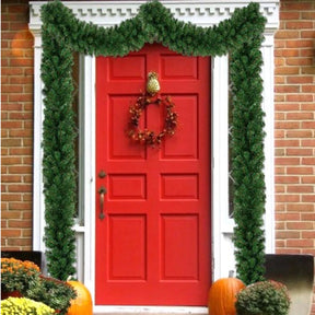 Festão Aramado Verde de Natal – Decoração Natalina