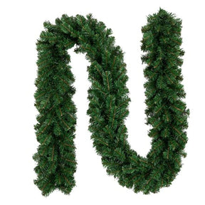 Festão Aramado Verde de Natal – Decoração Natalina